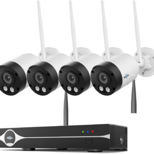 Kit de 4 cámaras 8mp con NVR de 16 canales